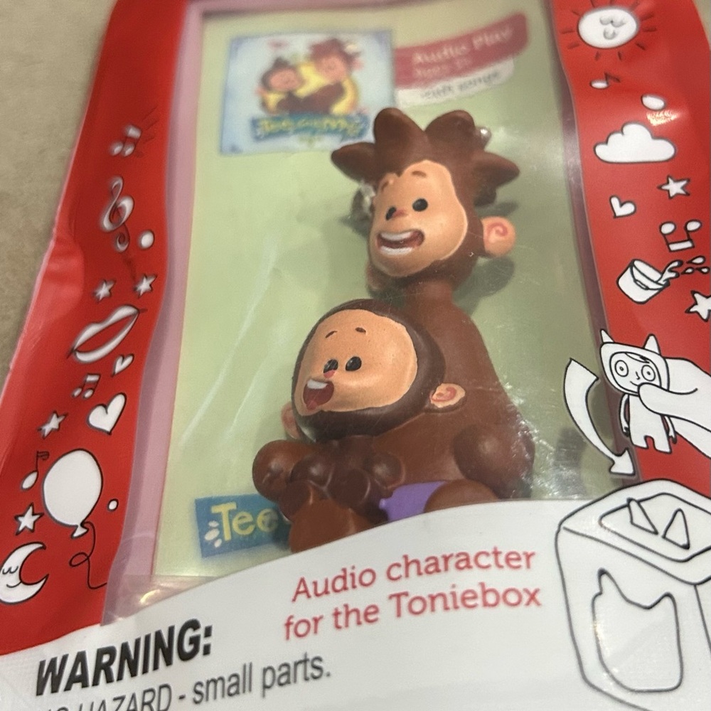 NIP- Tee and Mo Audio Character for Toniebox